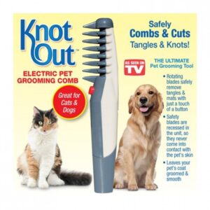 Perie pentru indepartare par caini si pisici Knot Out