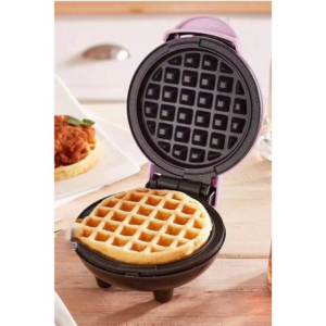 Mini aparat pentu waffe, electric, cu suprafata de gatire neadrenta, putere 350W