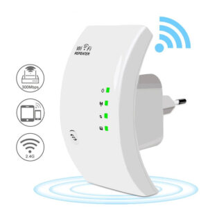 Amplificator de semnal WiFi, dubleaza semnalul wireless pentru internet in zone fara semnal