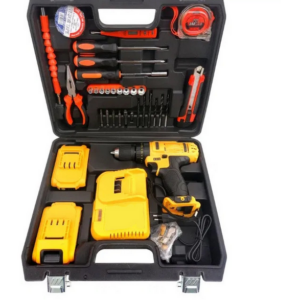 Bormasina cu 2 Acumulatori 24v si incarcator 30 de accesorii GERMANIA