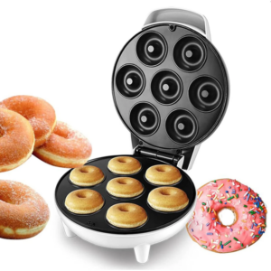 Aparat electric pentru 7 gogosi inelus, Donut Maker
