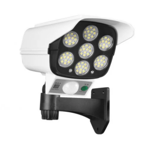 Camera falsa de securitate 2 in 1 cu proiector solar si senzor de miscare