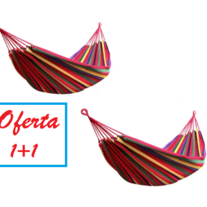 Oferta 1+1 Hamac Sun Smile, 200 x 80 cm, multicolor
