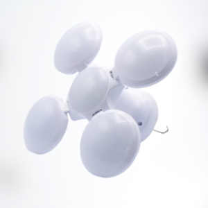 Lampa solara cu acumulator, 4 brate rabatabile si 5 trepte de iluminat