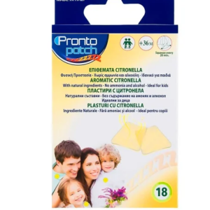 Set 18 Plasturi Anti Țânțari Citronella MADE IN ITALY