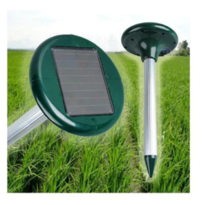 Aparat cu incarcare solara pentru alungat cartite -Dispozitiv ultrasonic