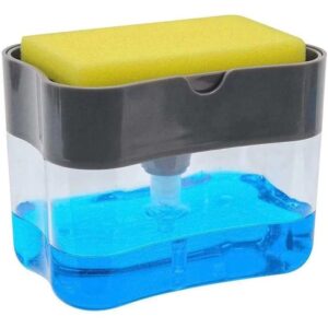 Dispenser Detergent Lichid de Vase 2 in 1, Burete si Suport Inclus