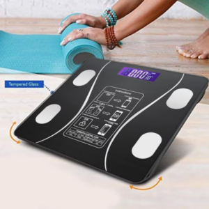 1+1 Cantar corporal cu ecran digital inteligent si aplicatie Smart WeightPRO
