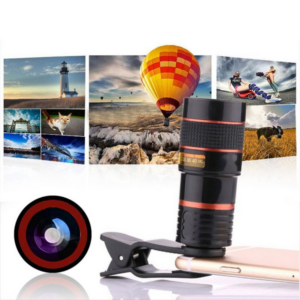 Telescop pentru telefon cu zoom 8x, compatibil cu iPhone si Android