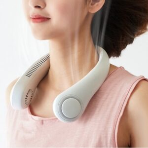 Ventilator pentru gat cu 3 trepte de viteza reincarcabil